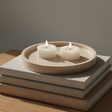 LED Fyrfadslys JUMBO Real Flame – Delight