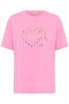 Culture Dorit Gith T-shirt - Begonia Pink