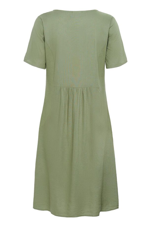 Kaffe Milia Dress - Oil Green