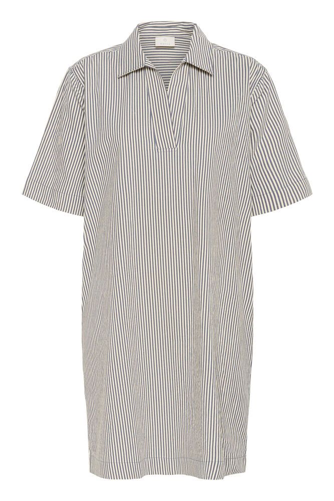 Kaffe Naya Striped Dress - Midnight / White Stripe