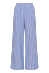 Culture Arletty Pants - Powder Blue/Gardenia Stripe