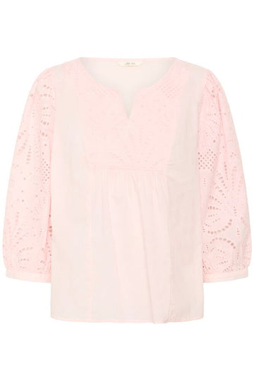 Cream Diana Sleeve Blouse