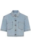 Kaffe Minna Denim Shirt - Light Blue Washed Denim