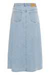 Kaffe Minna Denim Skirt - Light Blue Wash