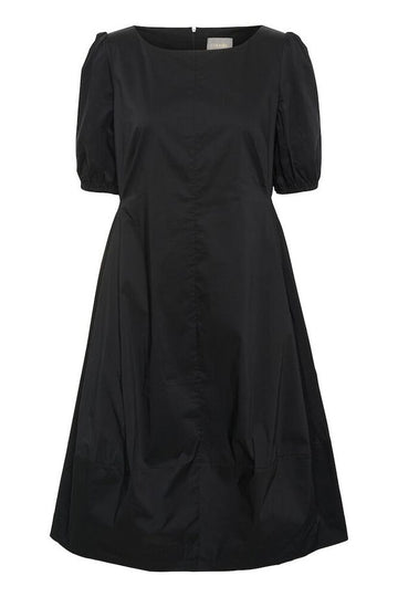 Culture Antoinett SS O-neck Dress - Black