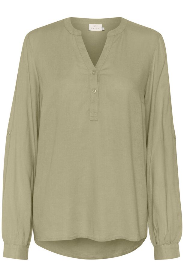 Kaffe Milia Blouse - Oil Green