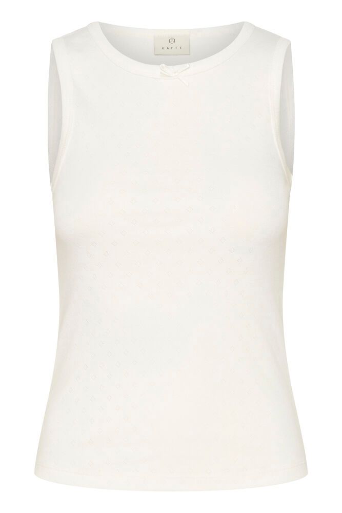 Kaffe Elia Top - Chalk