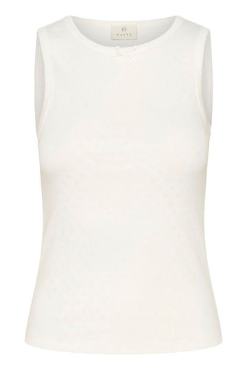 Kaffe Elia Top - Chalk
