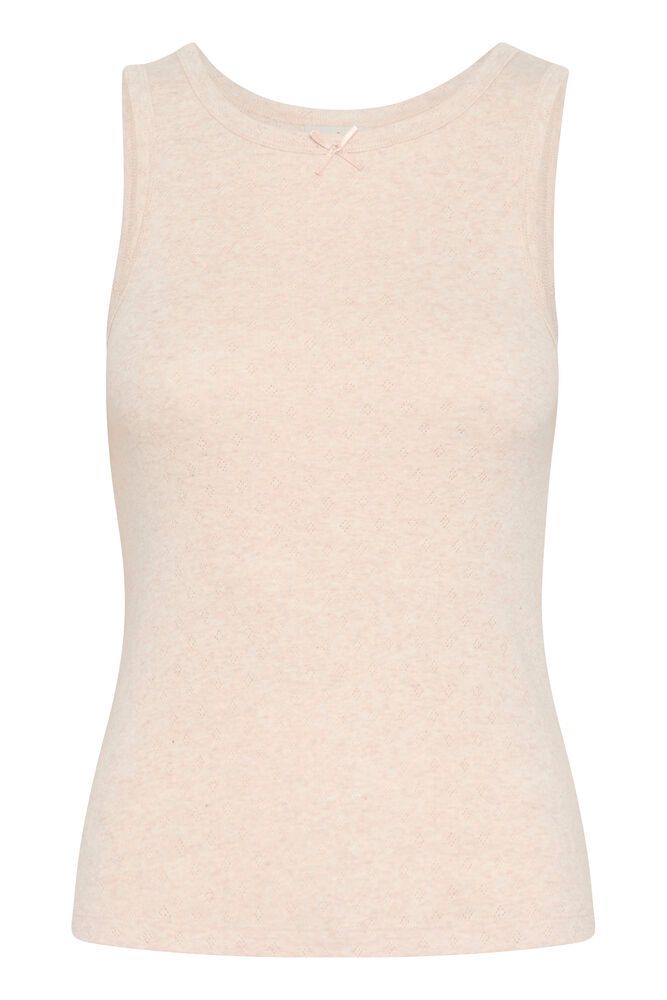 Kaffe Elia Top - Sand Melange