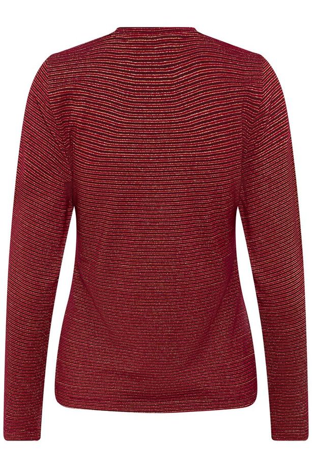 Culture Kiddy LS Oneck - Zinfandel/Red Stripe (PRE-ORDRE SEPTEMBER)