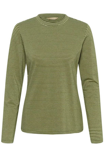 Culture Kiddy LS Oneck - Olive Night/Green Stripe (PRE-ORDRE SEPTEMBER)
