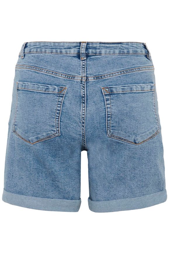 Kaffe Vilma Denim Shorts - Washed Blue Denim