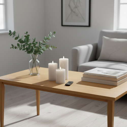 Delight 3-pk Indendørs Led-lys - Hvid