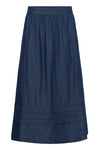 Culture Mone Michelle Skirt - Rinse Wash