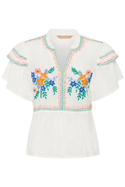 Culture Lucinda Blouse - Spring Gardenia