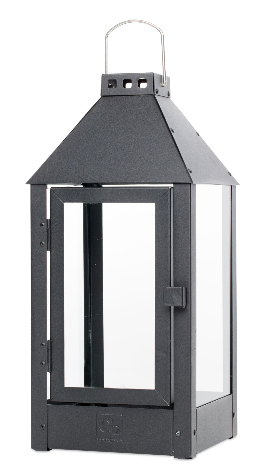 A2 Living - Galvaniseret Midi Lanterne, Sort | A2 Living | Køb online hos Moster D – Hurtig levering