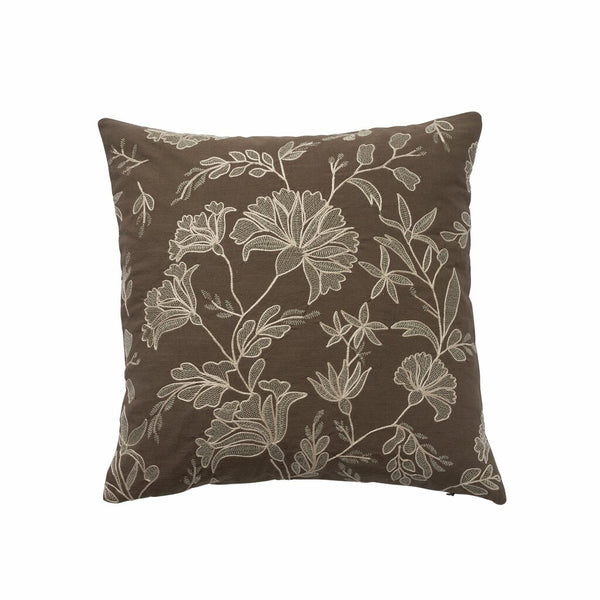 Lene Bjerre Veola Pudebetræk 50 x 50 cm - Brown/Linen
