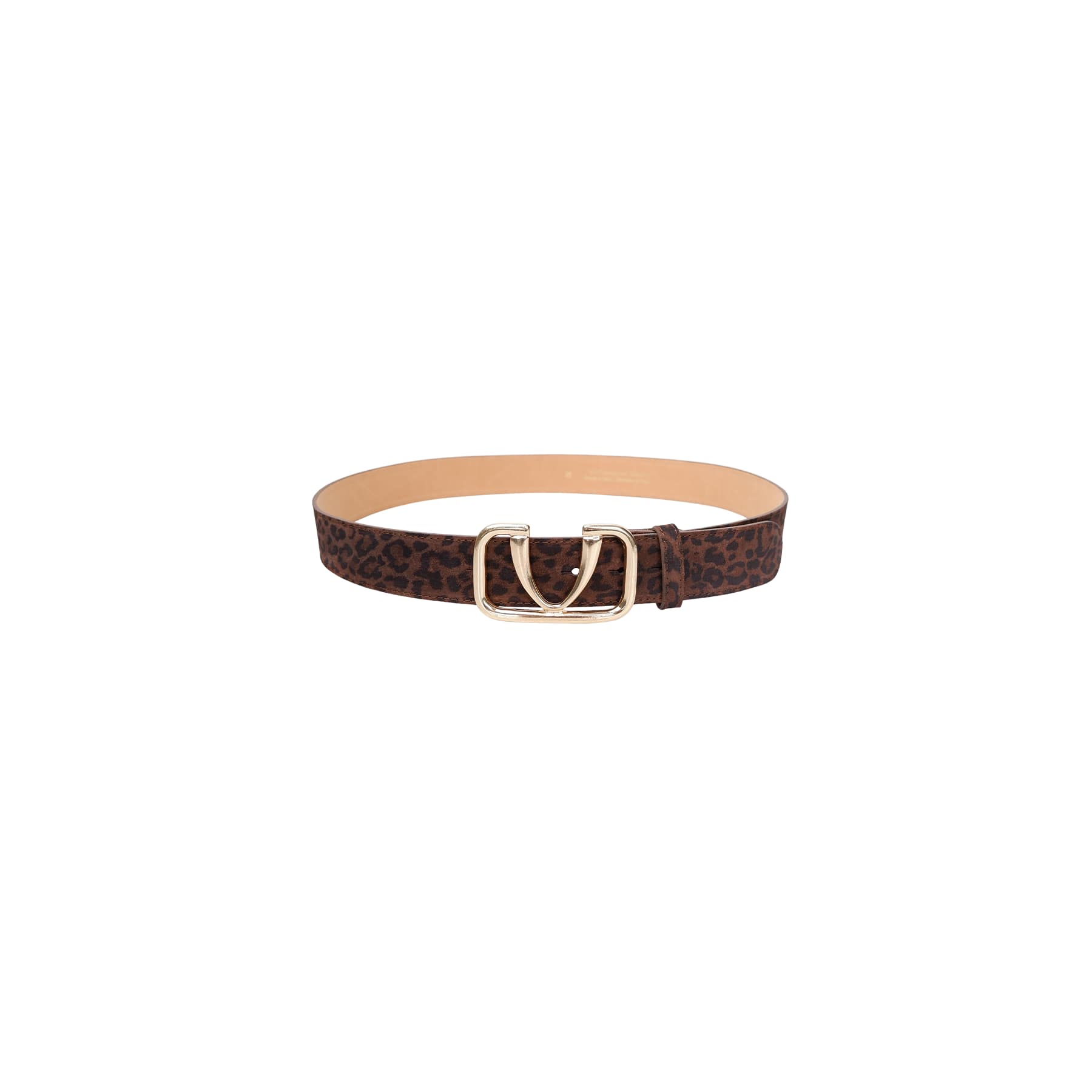 Black Colour Uma Belt - Mocca Leo