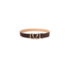 Black Colour Uma Belt - Mocca Leo