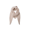 Black Colour Dell Knitted Mini Scarf - Natural