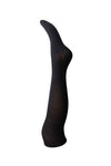 Black Colour Tatiana Knee Sock - Black