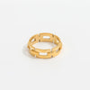 Panser Chain Ring 18K Guldbelagt | muun studios | Køb online hos Moster D – Hurtig levering
