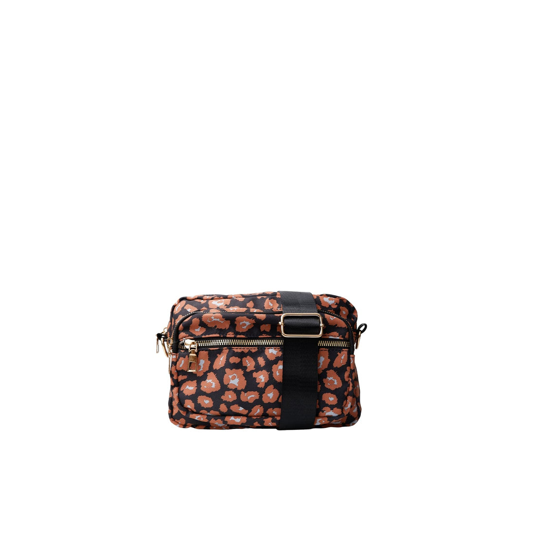 Black Colour Vanda Animal Crossover Bag - Black Leo