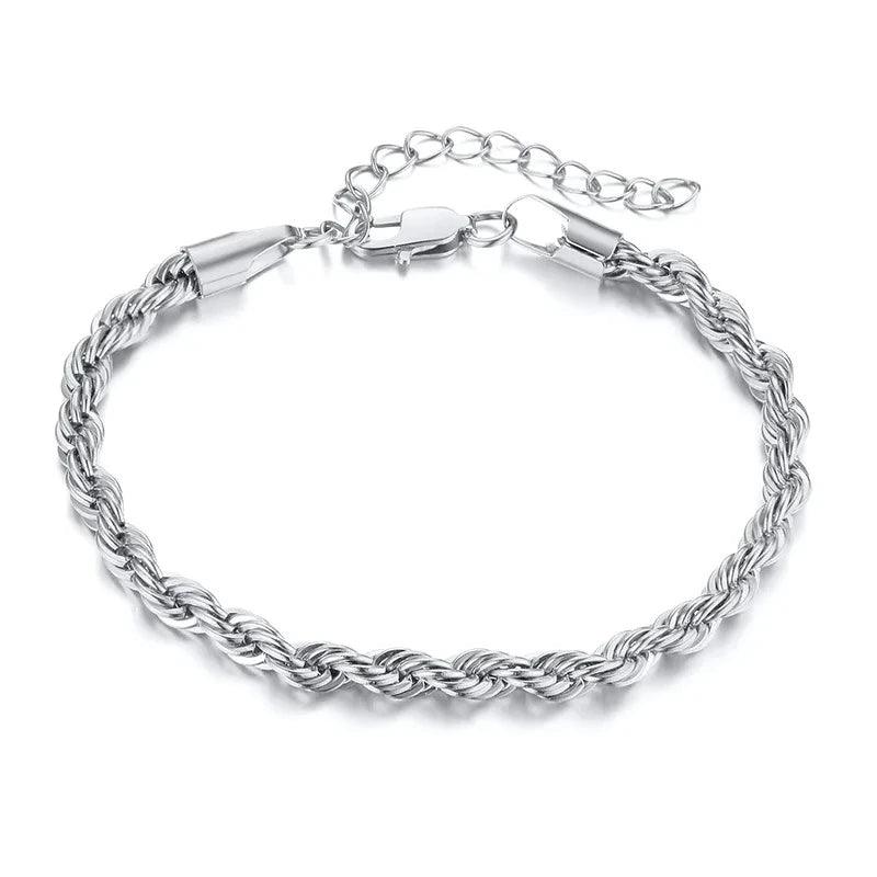 Ropechain Armbånd 18k Guldbelagt