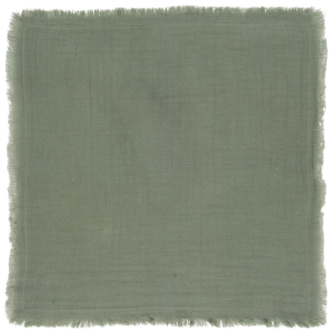 Ib Laursen - Stofserviet dobbeltvævet dusty chalk green