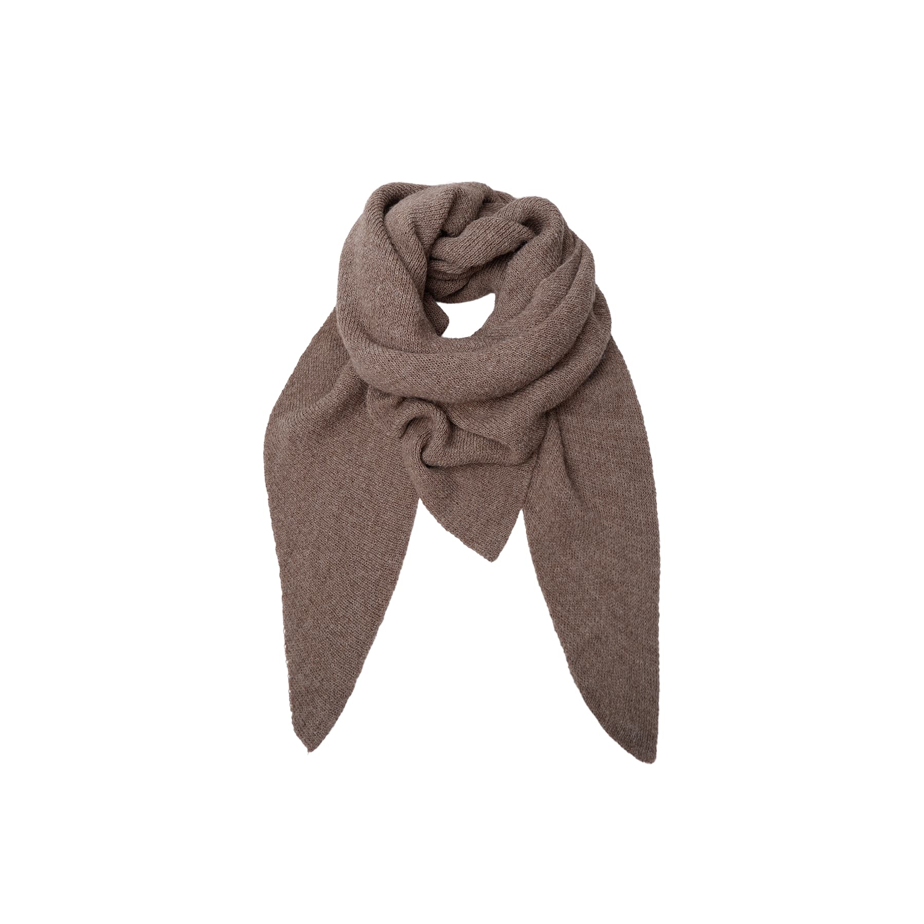 Black Colour Bex Solid Scarf - Taupe