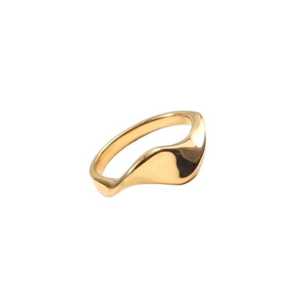 Twisted Ring 18K Guldbelagt | muun studios | Køb online hos Moster D – Hurtig levering
