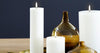 Uyuni LED Bloklys, Nordic White, Smooth, Ø10,1 x H20 cm