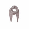 Black Colour Dell Knitted Mini Scarf - Taupe