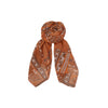 Black Colour Indiana Scarf - Camel