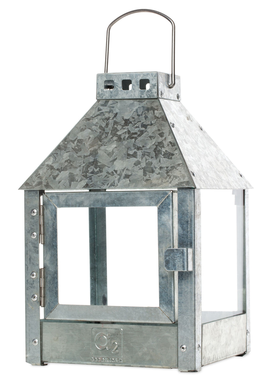 A2 Living - Galvaniseret Mini Quadro Lanterne | A2 Living | Køb online hos Moster D – Hurtig levering