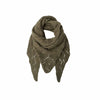 Black Colour Adelina Scarf - Army