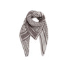Black Colour Bex Triangle Scarf - Nougat